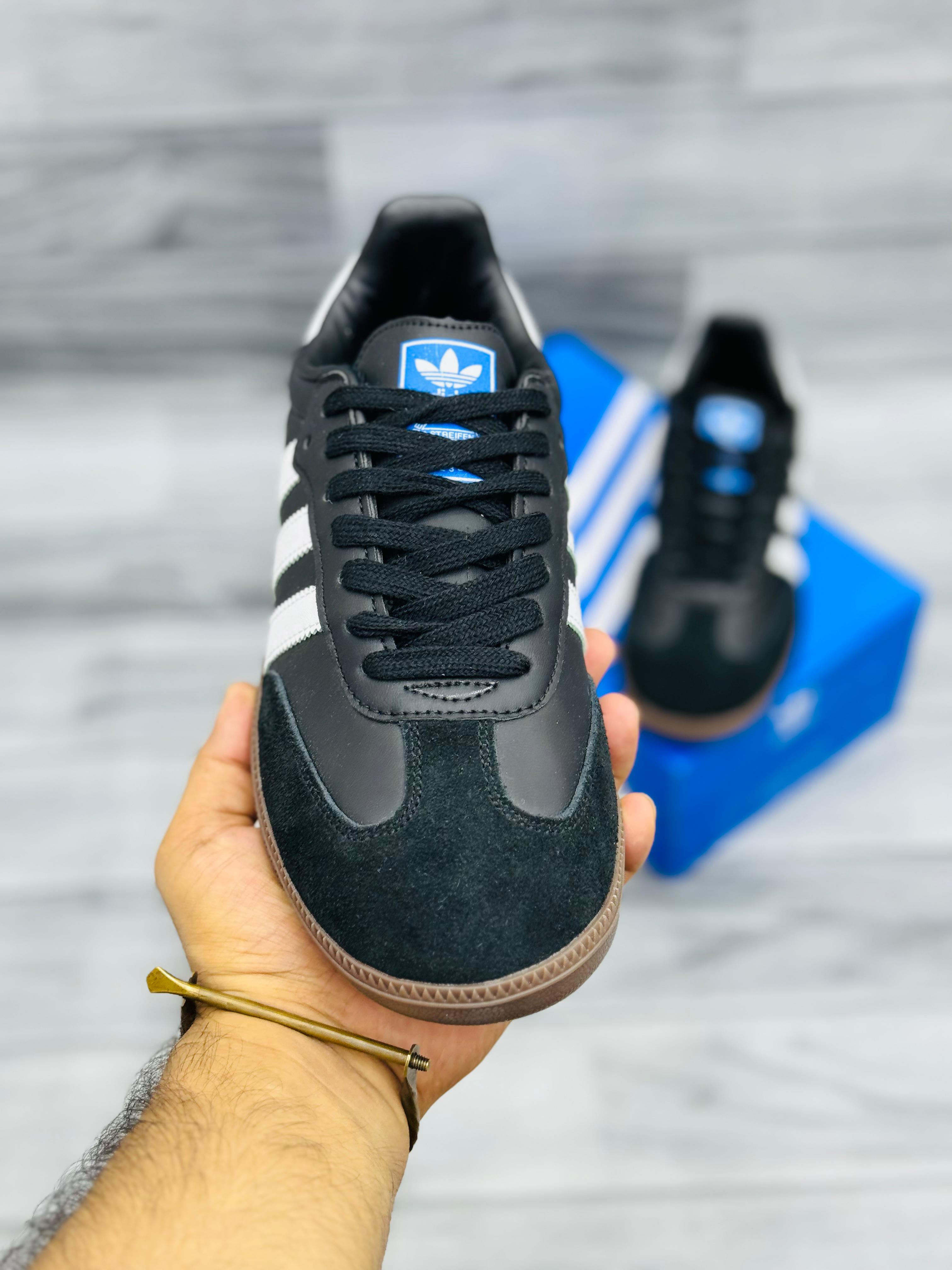 Adidas Samba OG Black – Classic Leather Sneakers