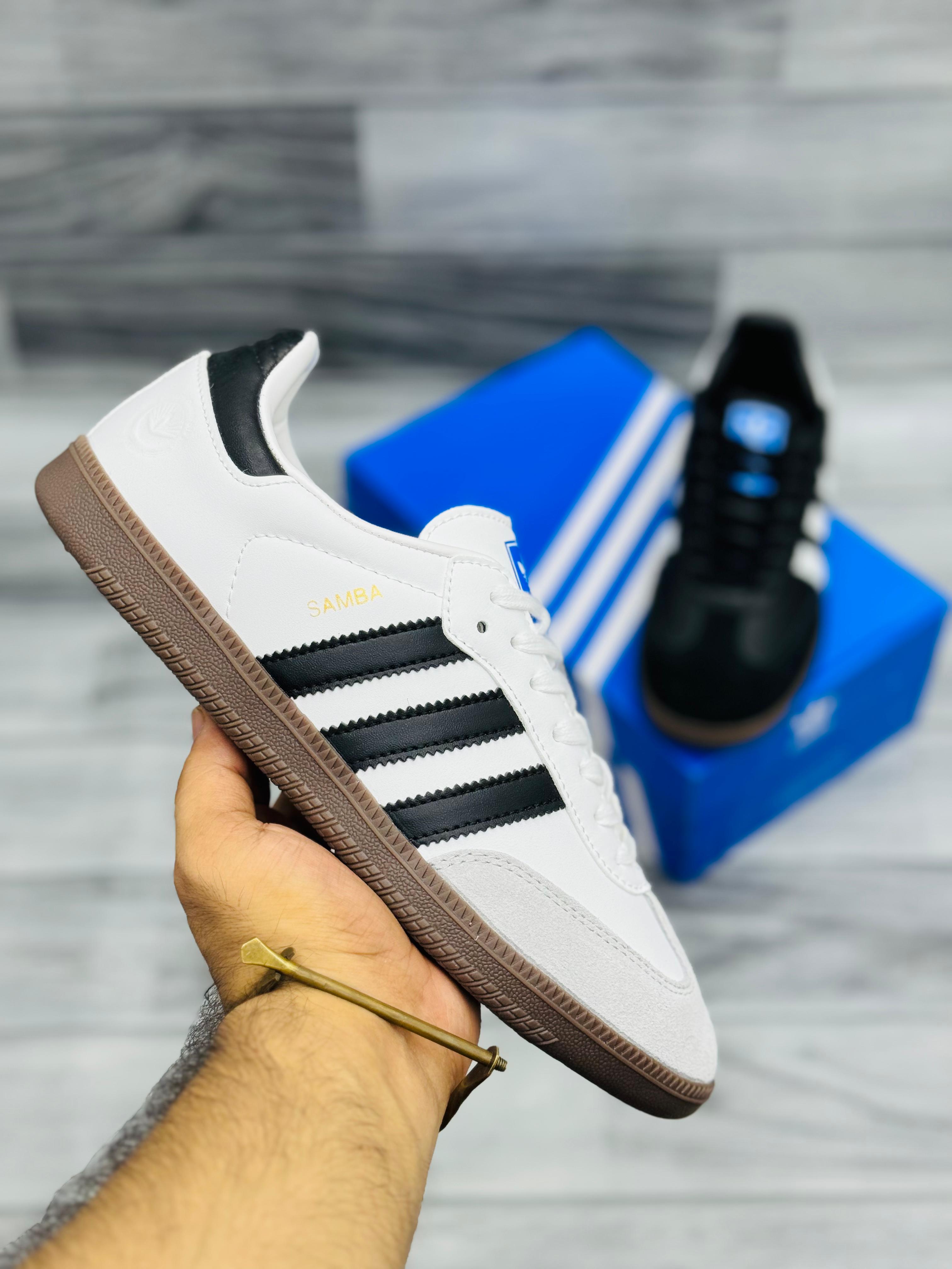 Adidas Samba OG Black White – Classic Leather Sneakers