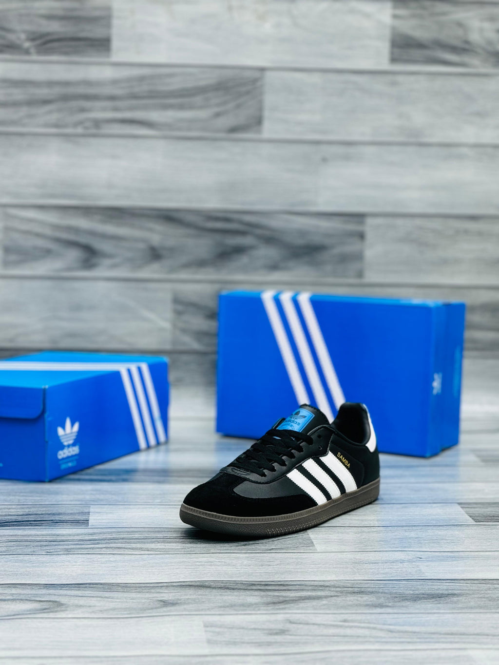 Adidas Samba OG Black – Classic Leather Sneakers
