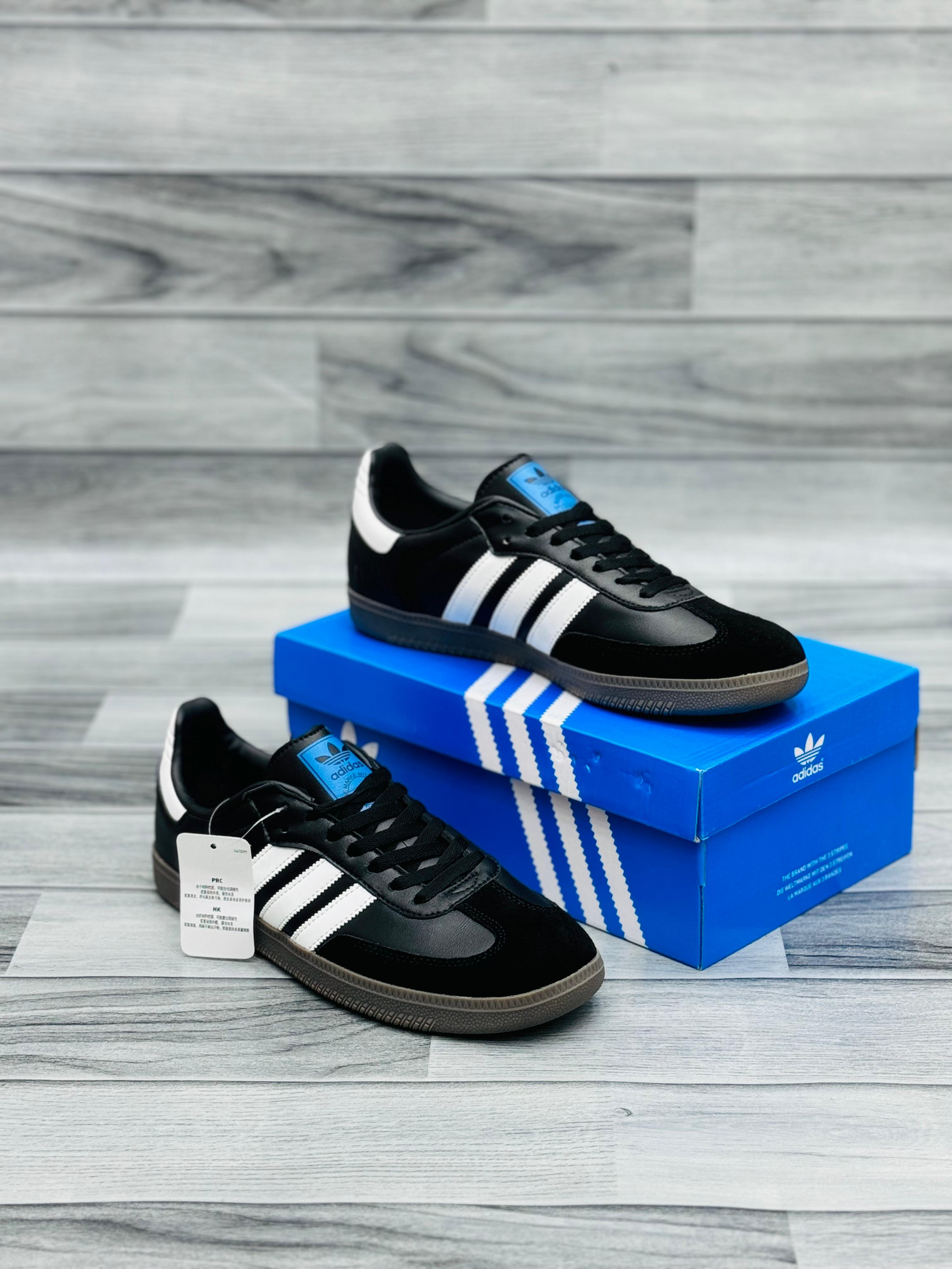 Adidas Samba OG Black – Classic Leather Sneakers