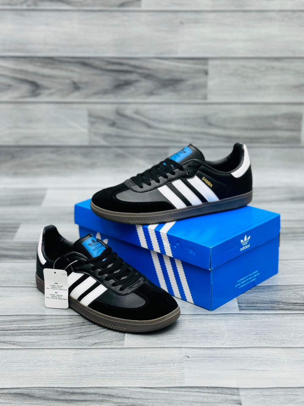Adidas Samba OG Black – Classic Leather Sneakers