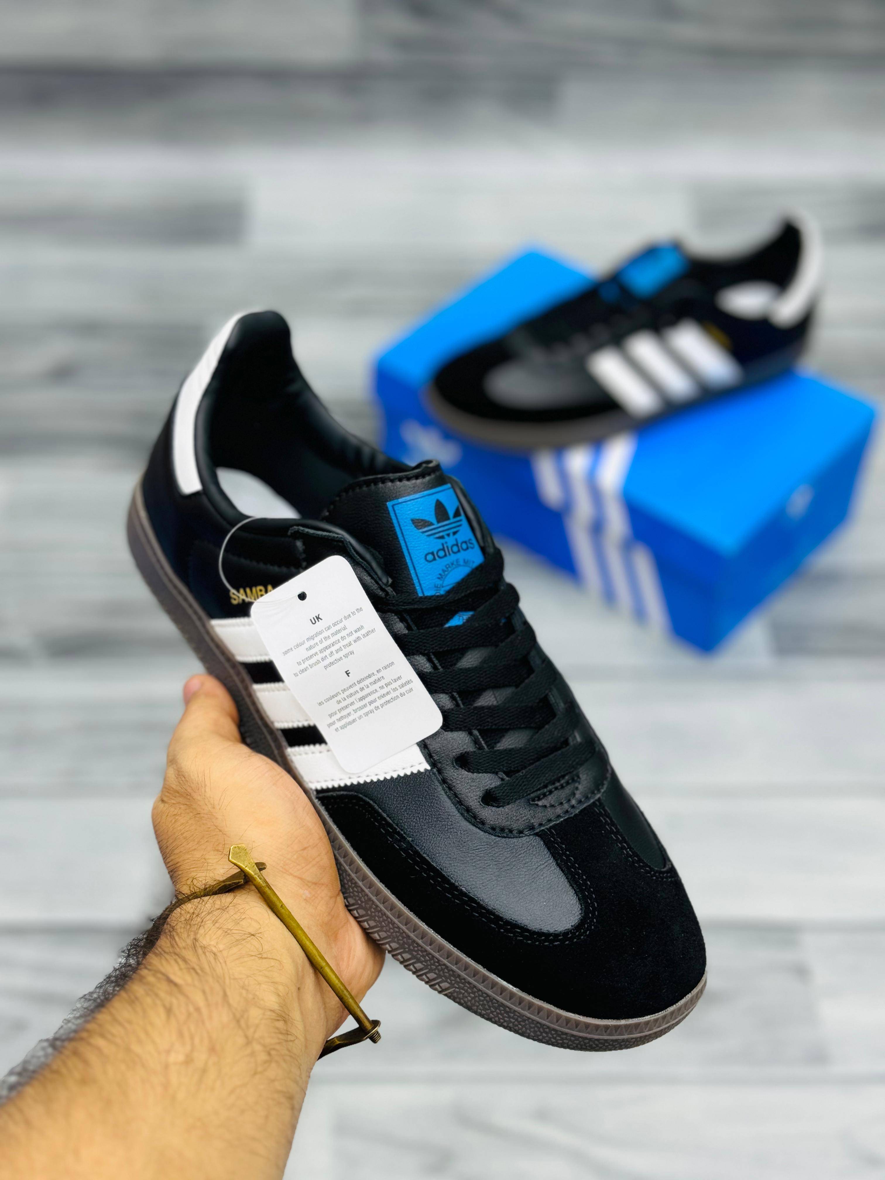 Adidas Samba OG Black – Classic Leather Sneakers