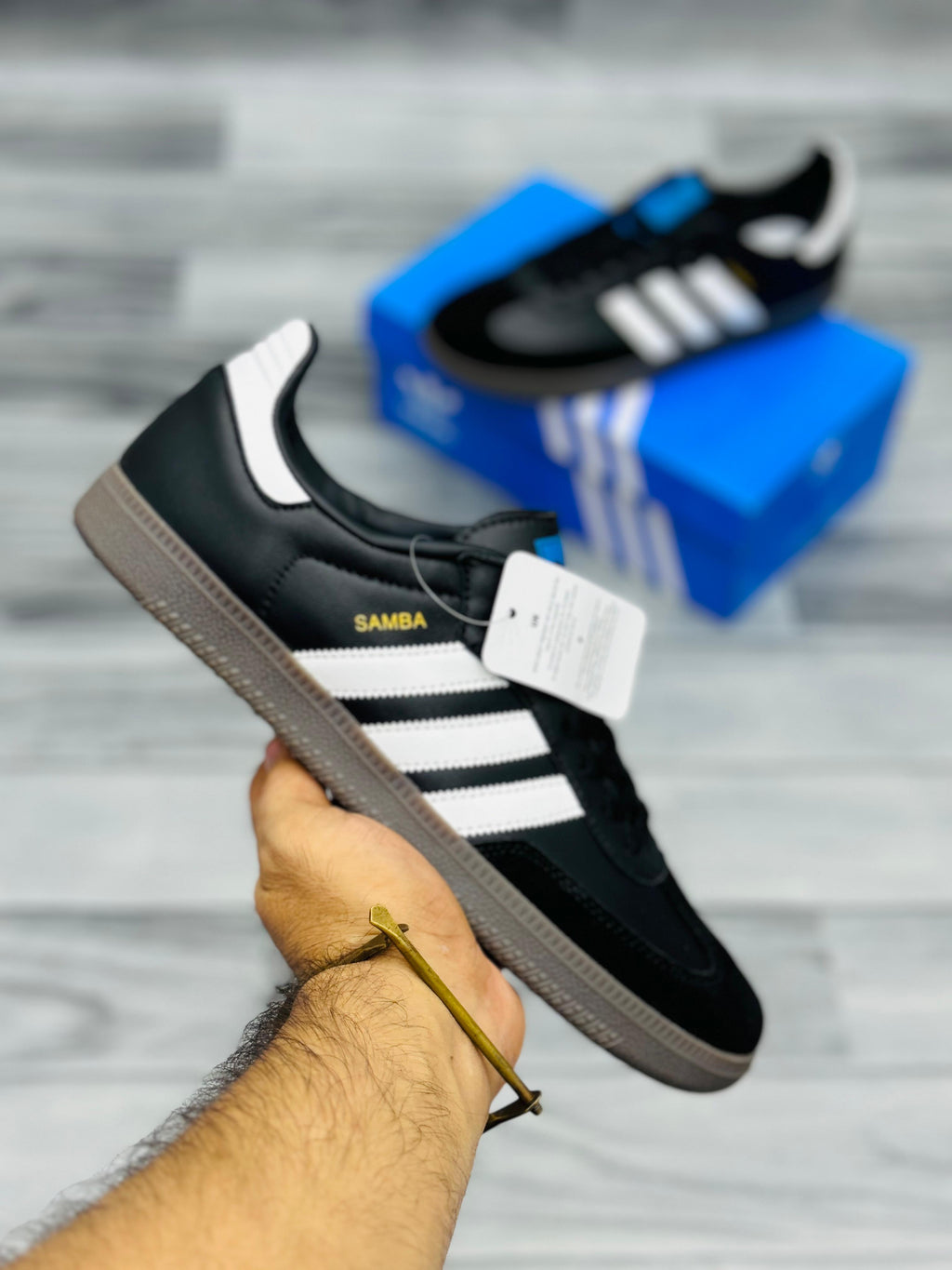 Adidas Samba OG Black – Classic Leather Sneakers