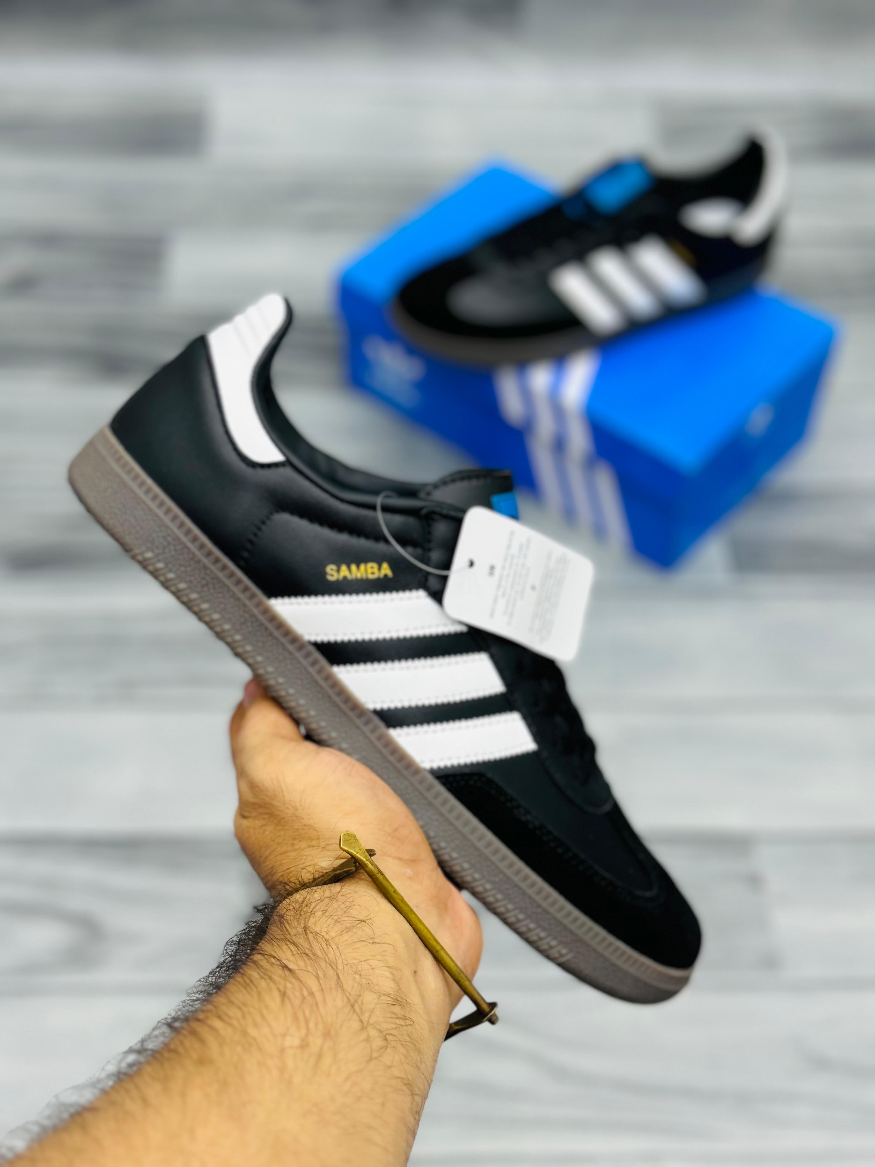 Adidas Samba OG Black – Classic Leather Sneakers