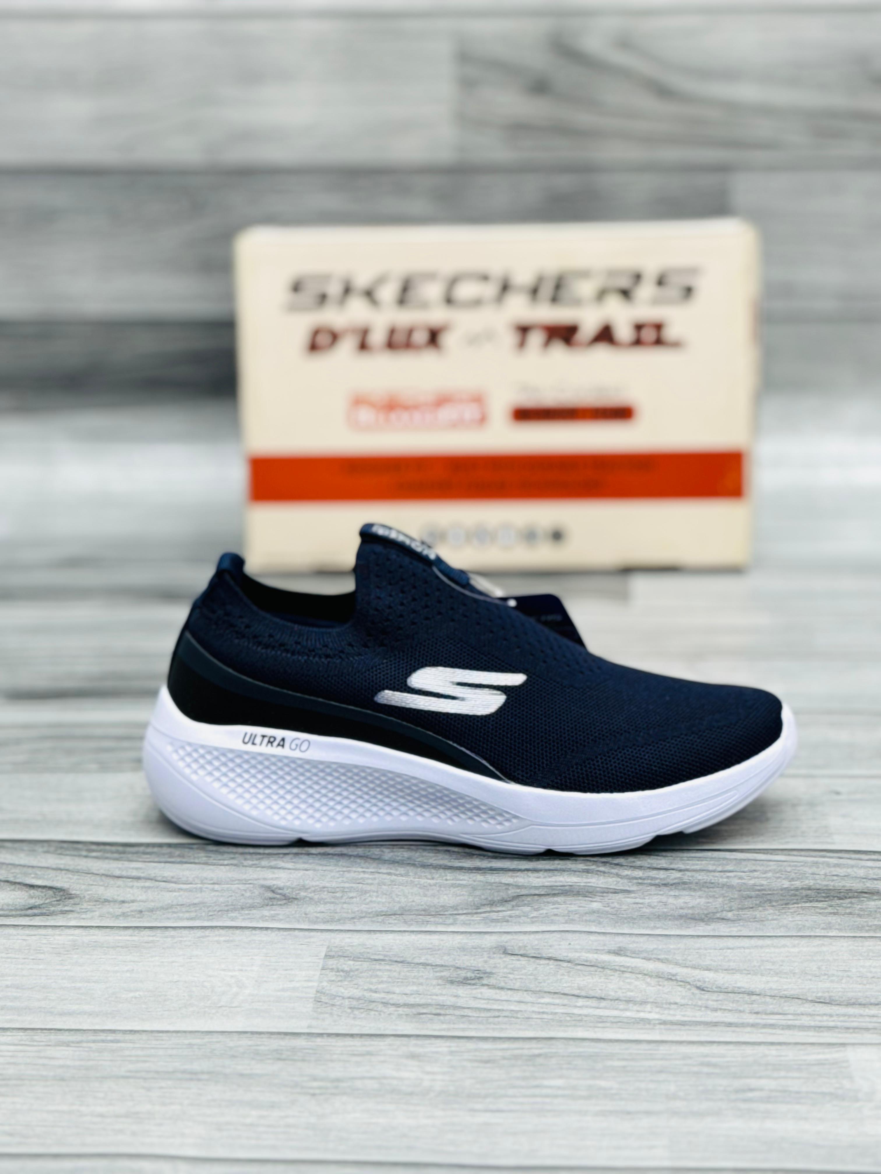 Skechers Slip-On Walking Shoes – Lightweight & Comfortable
