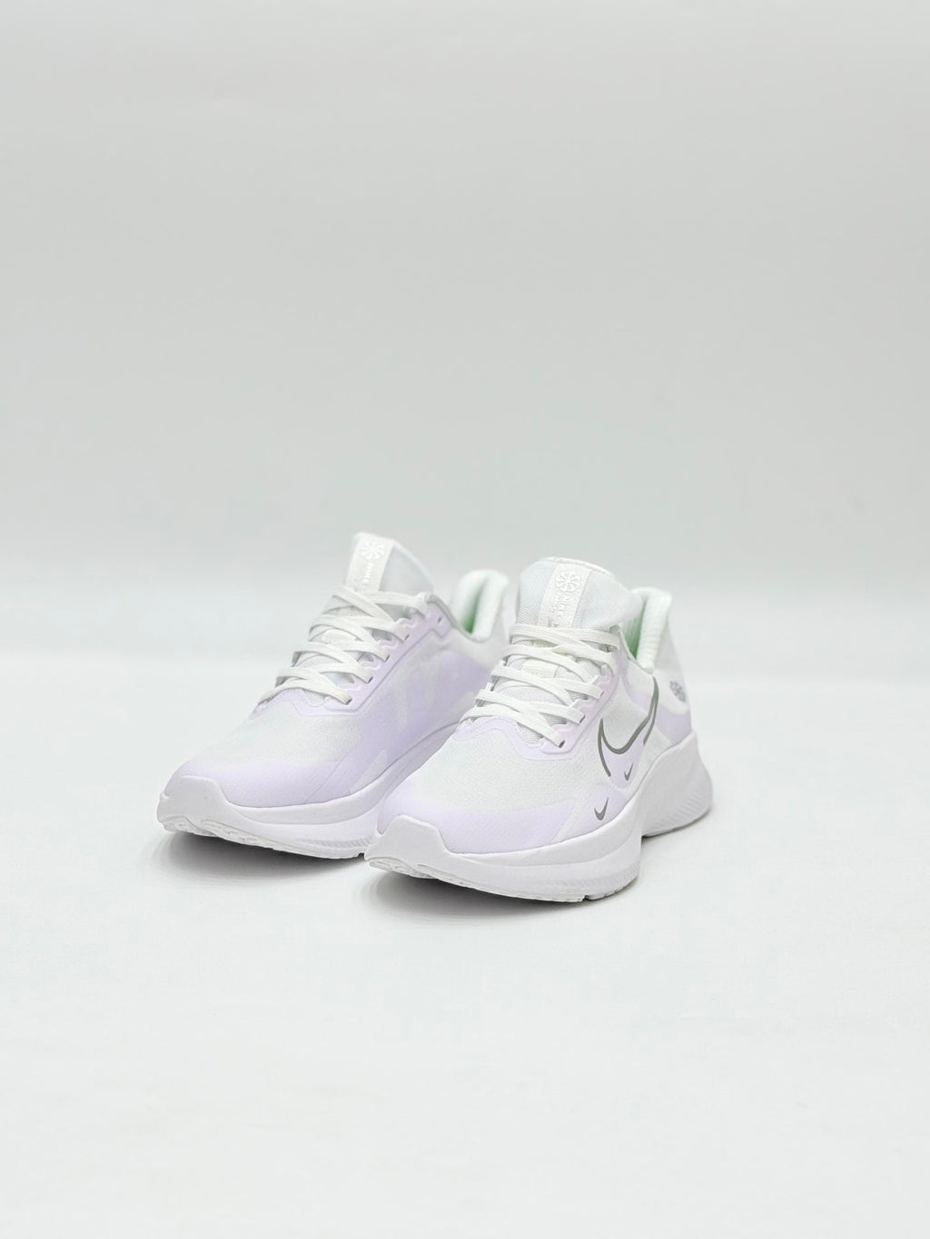 Ultra-Light All-White and Black Performance Sneakers